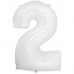 Цифра 2 белый