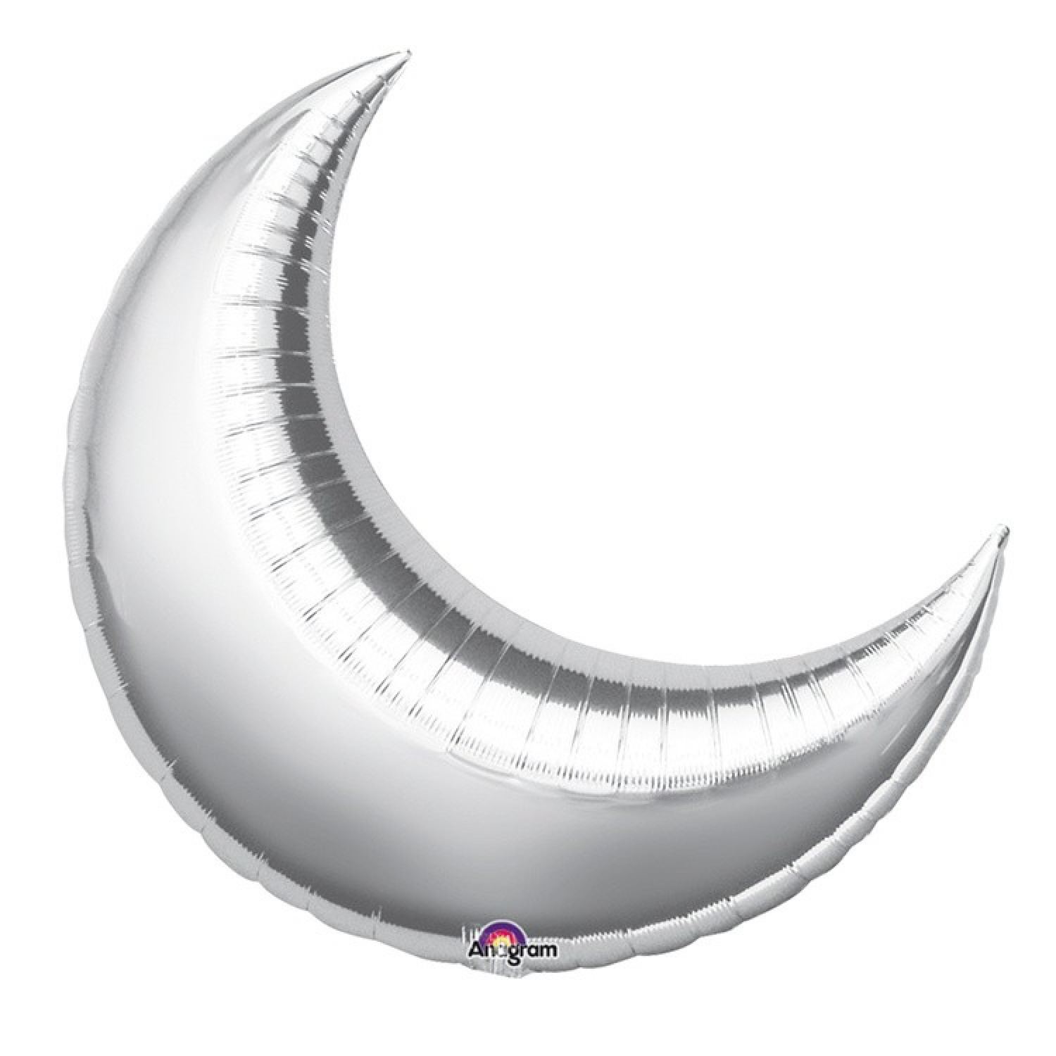 Месяц фольга серебро