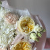 Авторский букет в кремовой гамме № 93