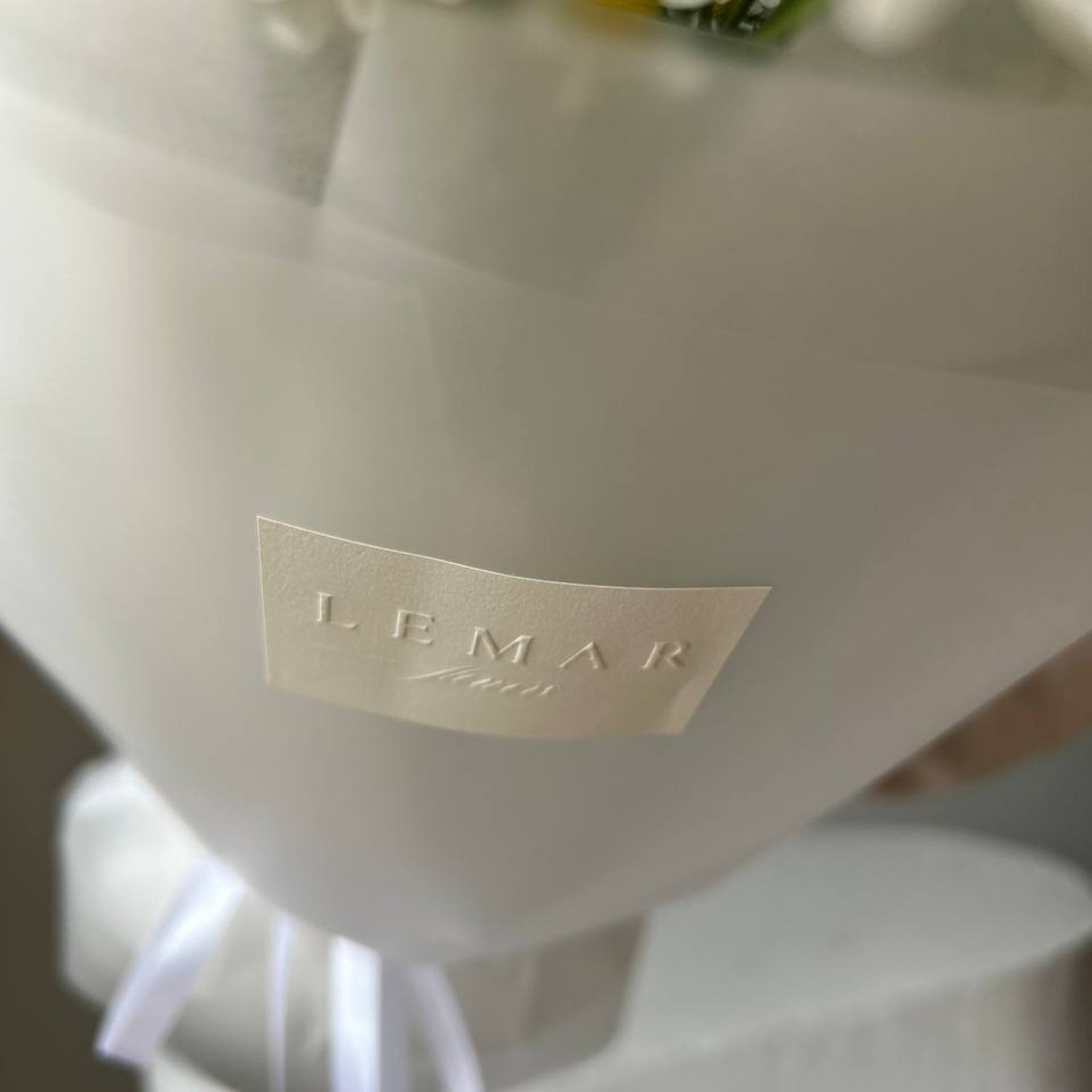 Монобукет из 15 кустовых ромашек №107