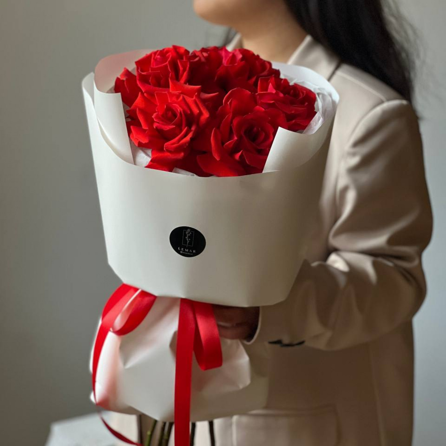 Букет из 5 роз сорта Нина