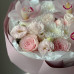 Авторский букет в нежной гамме с розовыми орхидеями 289