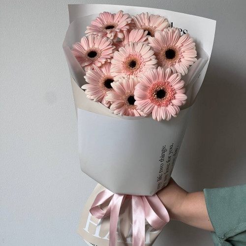 Букет из 9 Гербер