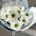Монобукет из 3 ромашковых хризантем №57