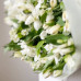Монобукет из 11 белых Альстромерий