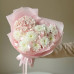 Букет нежный с гортензией и хризантемой 004