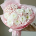 Букет нежный с гортензией и хризантемой 004