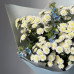 Сборный букет из Хризантем и Незабудок